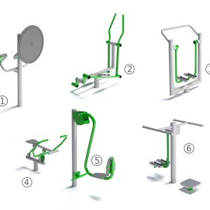 Senior Fitness park szett idősek számára