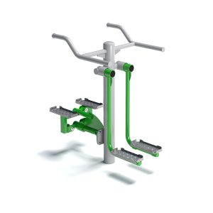 OF2- 09+16 Csípő erősítő és lépcsőző gép közpark fitnesz eszköz