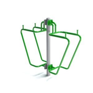 OF2-19 Dupla kétszemélyes Hasprés és tolódzkodókeret kültérre