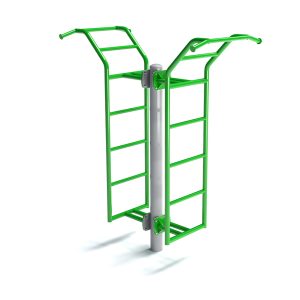 OF2 20-2 dupla húzódzkodó létra oszlopon közparkba és kondiparkba